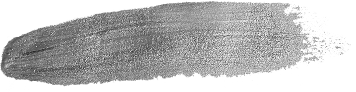 Silver Metallic Brushstroke	